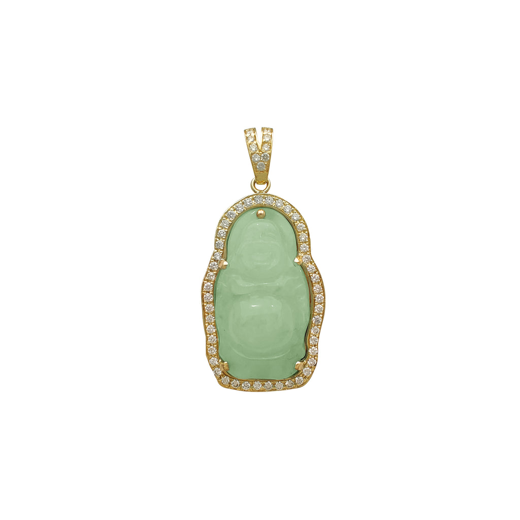 Buddha jade clearance necklace