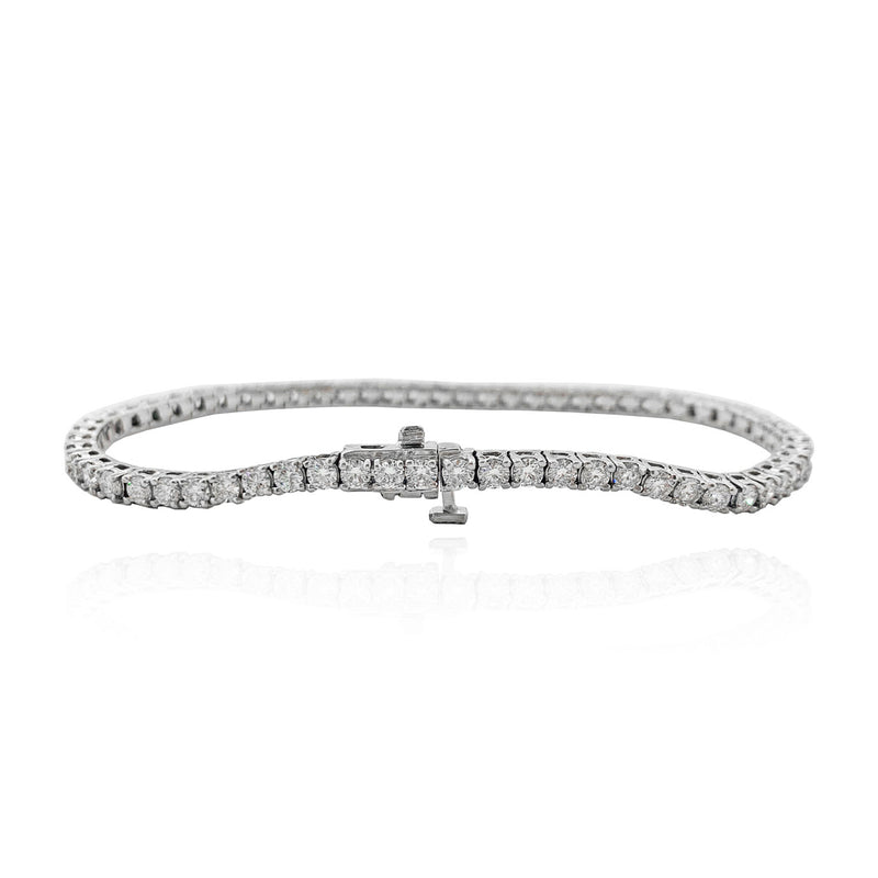 White Gold VS Diamond Tennis Bracelet (14K)