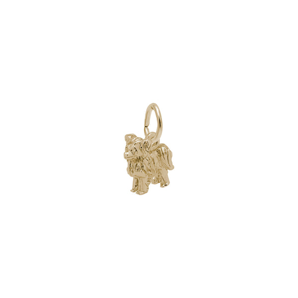 3D Papilon Dog Charm (14K) Popular Jewelry - New York