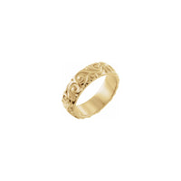 3D Swirls Pattern Ring (14K) main 1 - Popular Jewelry - New York