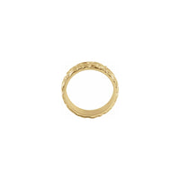 3D Swirls Pattern Ring (14K) setting - Popular Jewelry - New York