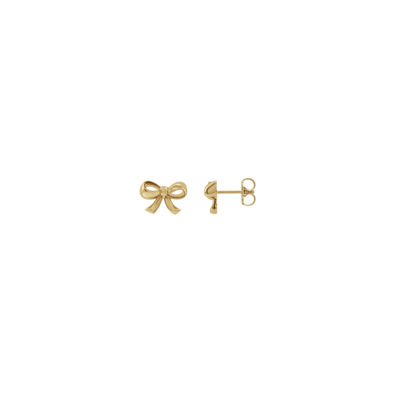 Cute Bow Earrings (14K) main - Popular Jewelry - New York