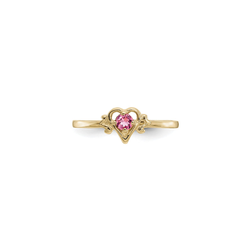 Pink Heart Ring Size 7