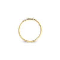 Key to the Heart Two-Tone Ring (14K) setting - Popular Jewelry - New York