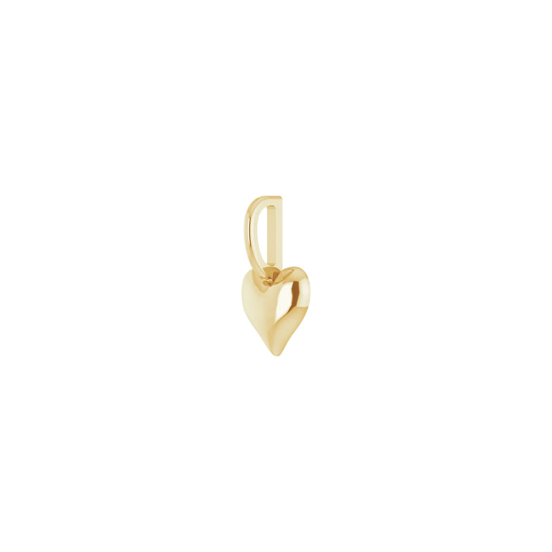 Puffy Heart Pendant (14K) diagonal - Popular Jewelry - New York