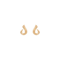 Fire Silhouette Stud Earrings