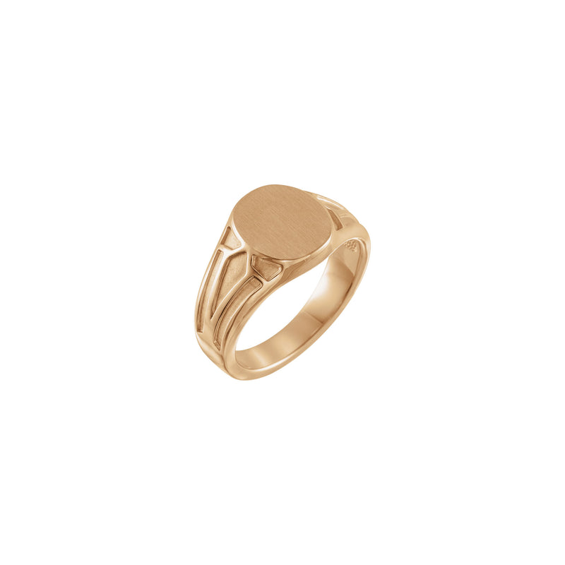 Geometric Signet Ring