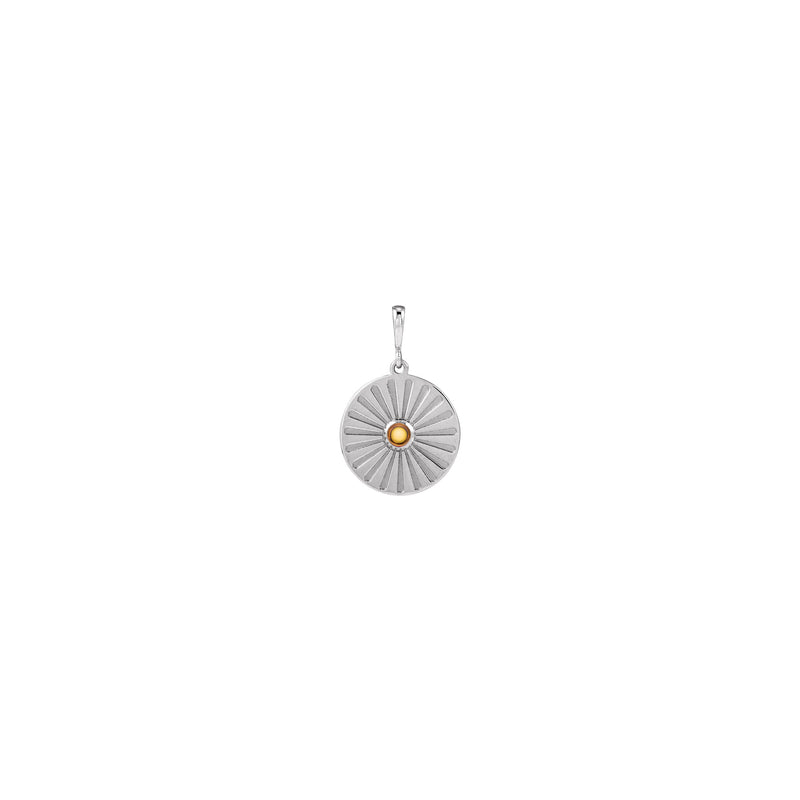 Citrine Starburst Pendant