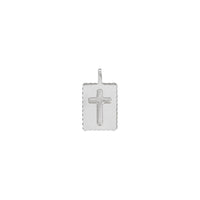 Crucifixion Rectangle Bar Pendant