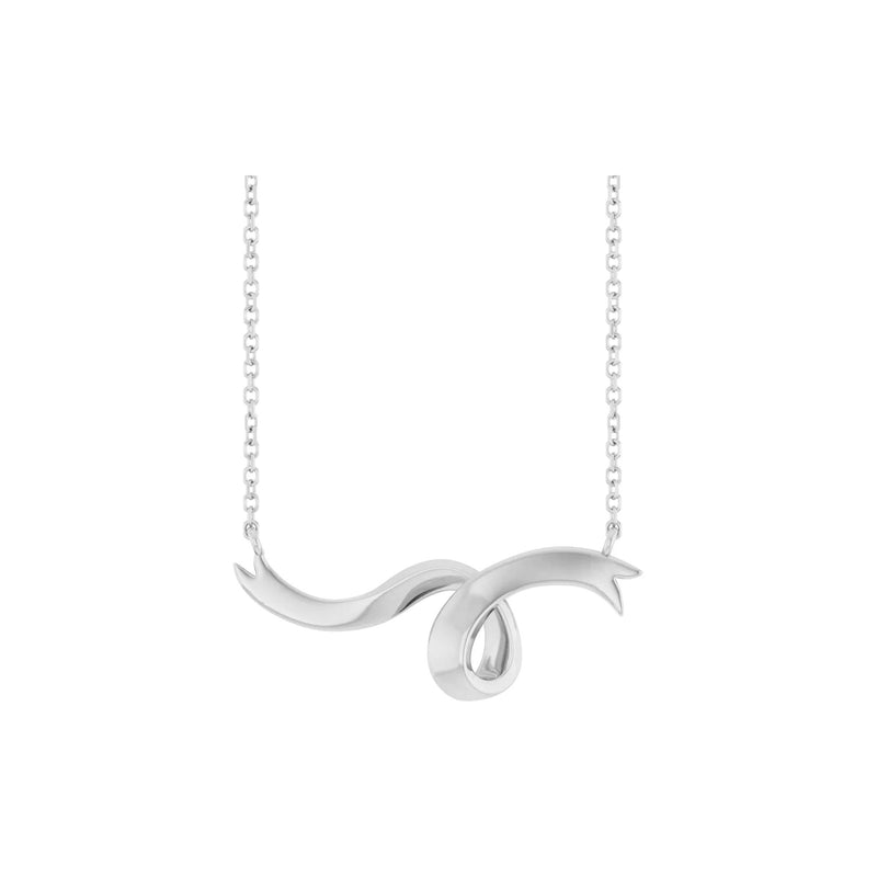 Curling Ribbon Necklace