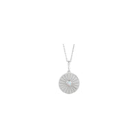 Ethiopian Opal Starburst Necklace