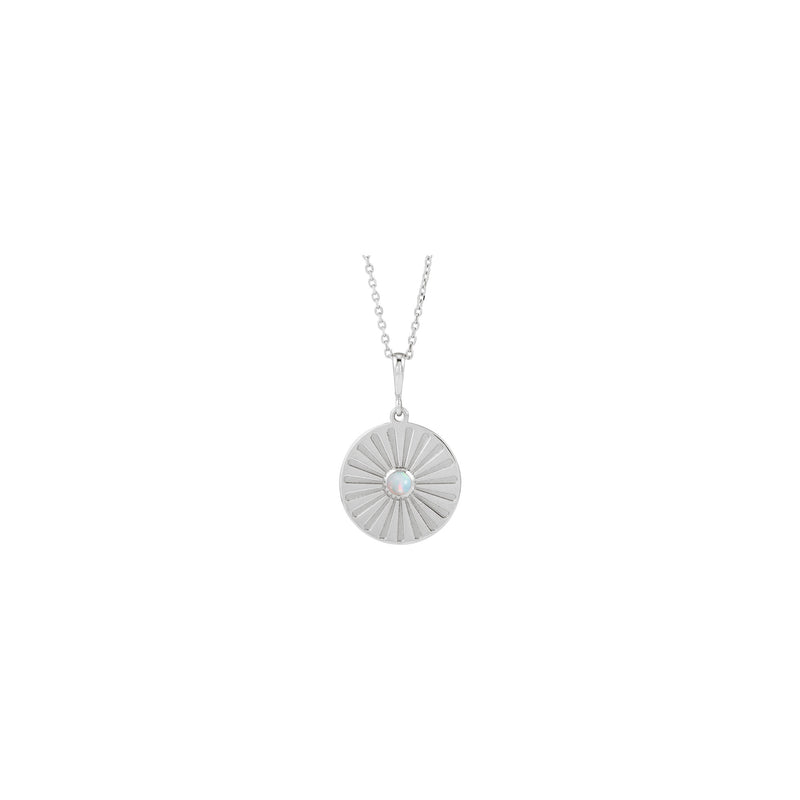 Ethiopian Opal Starburst Necklace