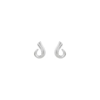 Fire Silhouette Stud Earrings