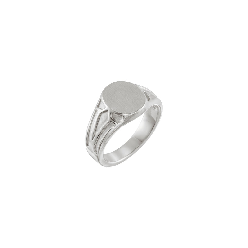 Geometric Signet Ring