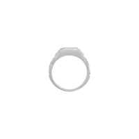 Nugget Square Signet Ring