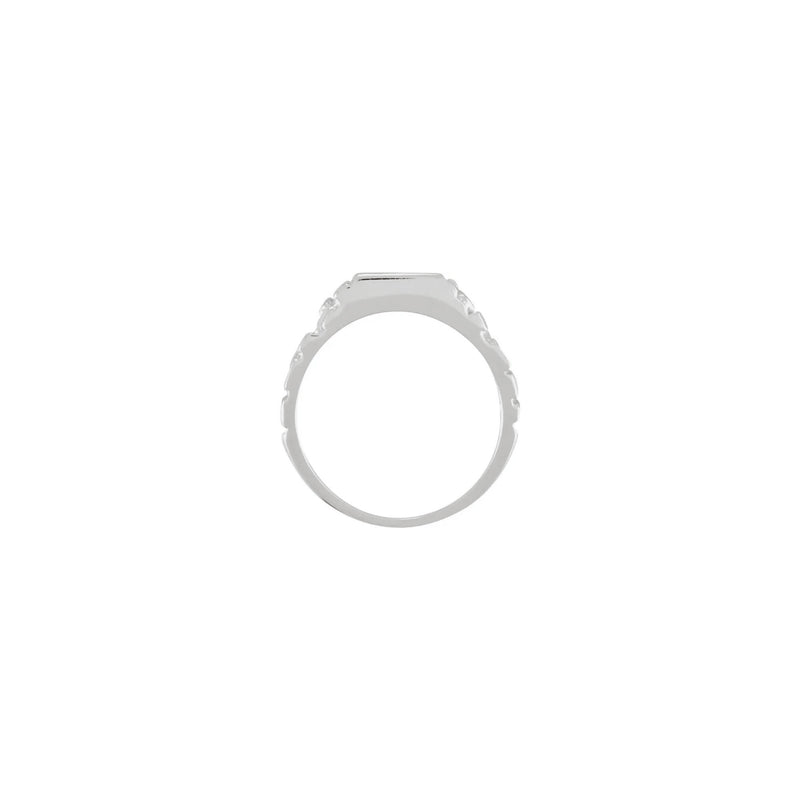 Nugget Square Signet Ring