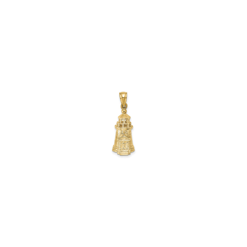 3D Brant Point Lighthouse Pendant (14K)