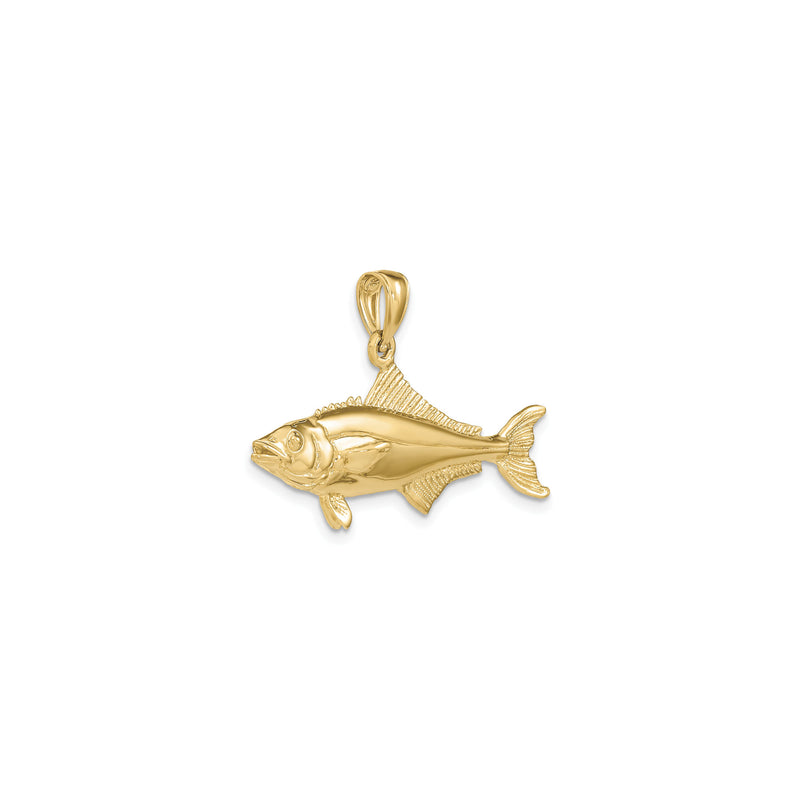 3D Cobia Fish Pendant (14K)