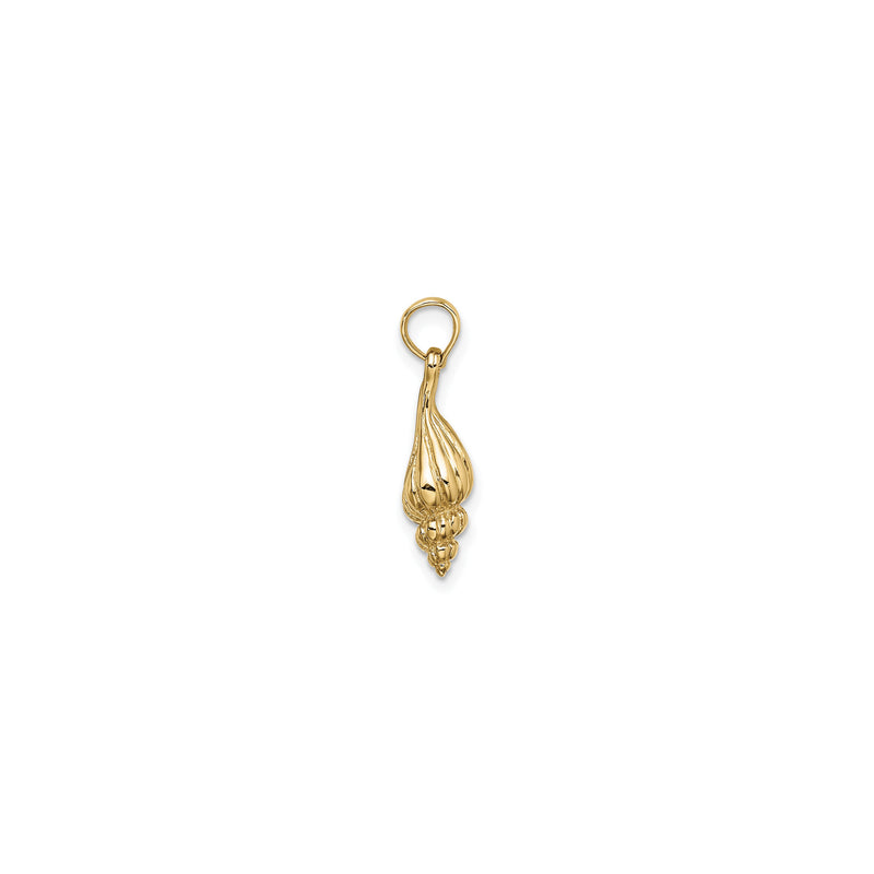 3D Mini Conch Shell Pendant (14K)