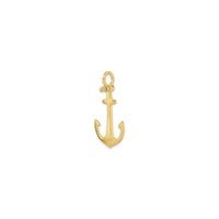 3D Anchor Pendant (14K)