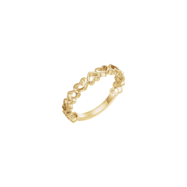 Alternating Heart Sequence Ring