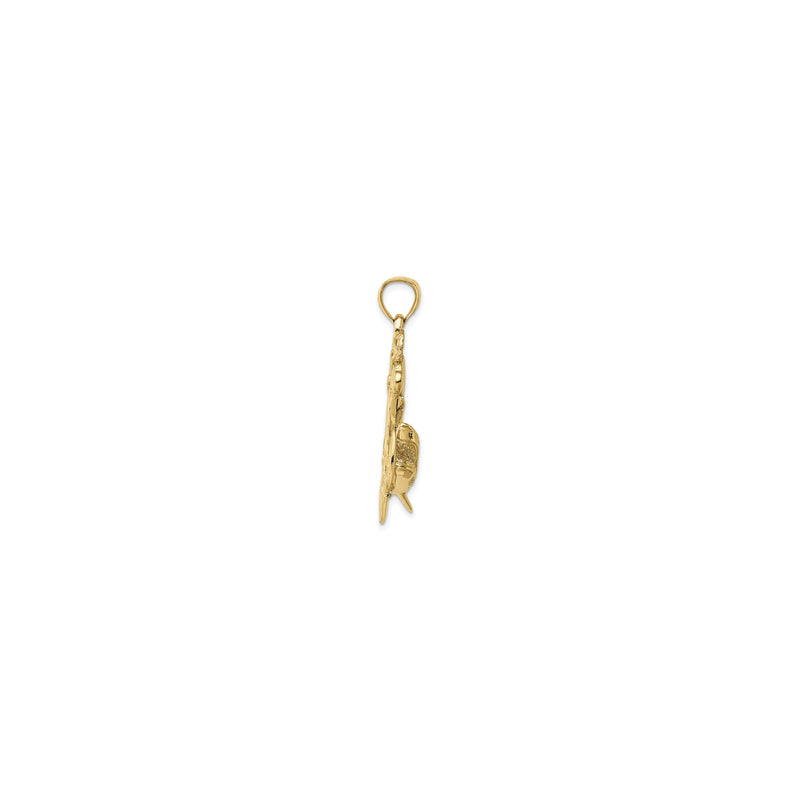 Anchor with Shark Pendant (14K)