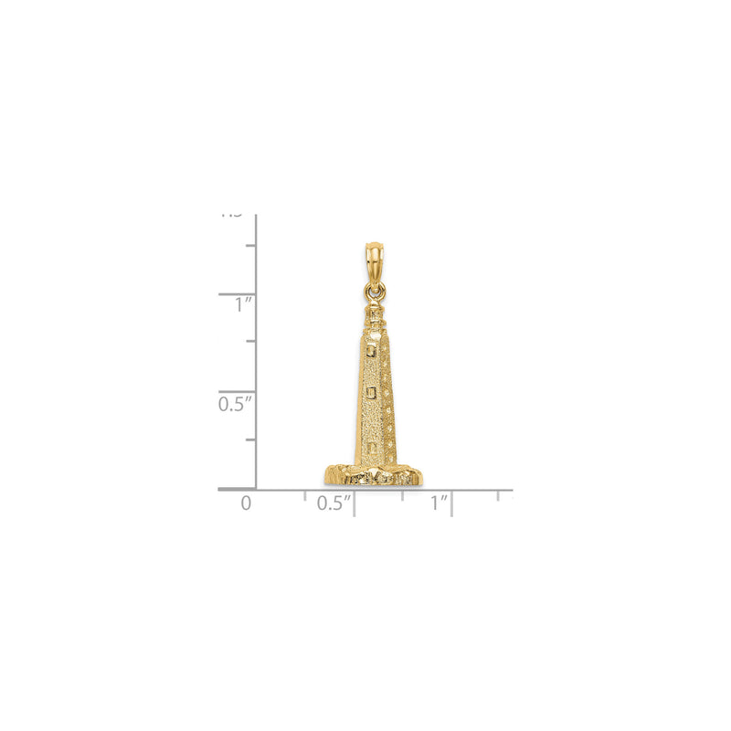 Cape Henlopen Lighthouse Pendant (14K)