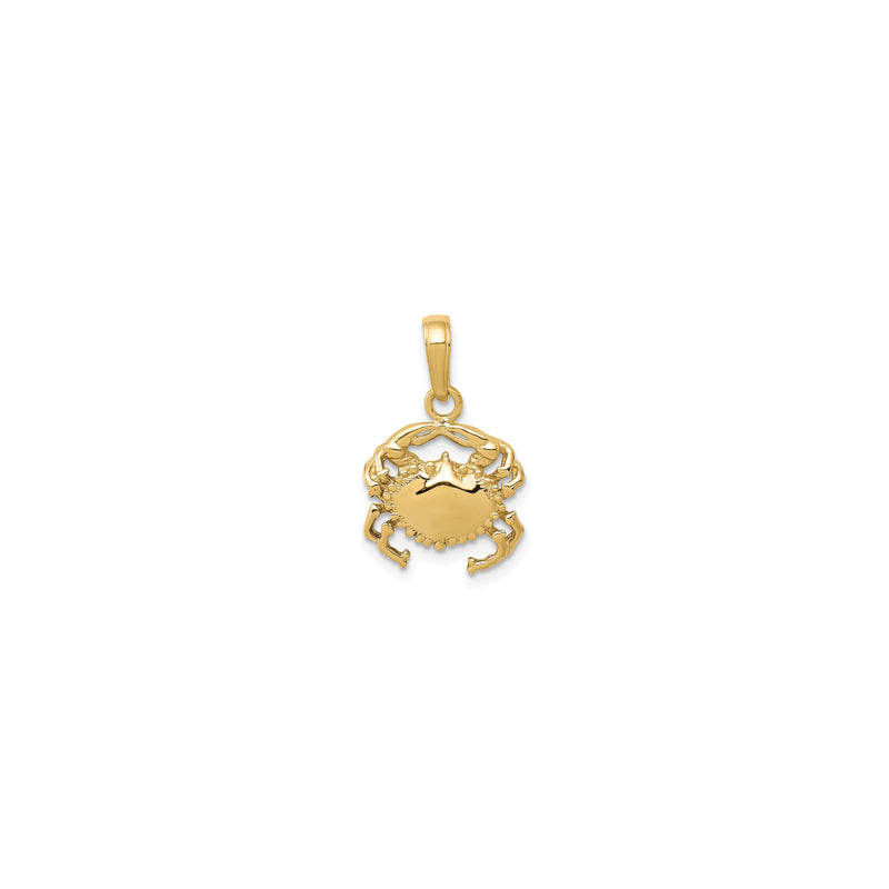 Classic Crab Pendant (14K)