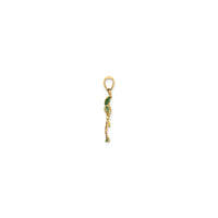 Colorful Coconut Tree Pendant (14K)