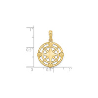 Compass Pendant (14K)