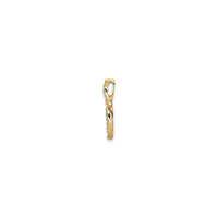 Diamond Infinity Journey Cross Pendant (14K)