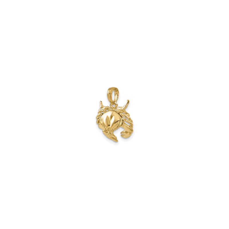 Dungeness Crab Pendant (14K)