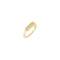 Eight Diamond Row Connection Ring (14K)