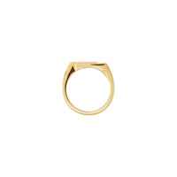 Eight Diamond Row Connection Ring (14K)