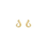 Fire Silhouette Stud Earrings