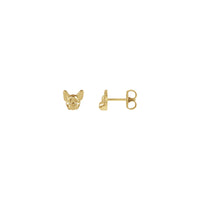 French Bulldog Dog Face Stud Earrings