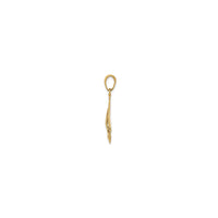 Golden Sailboat Pendant (14K)