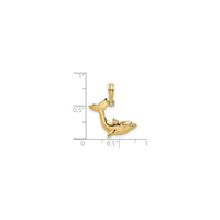 Jumping Dolphin Pendant (14K)