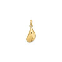 3D Mussel Shell Pendant (14K)