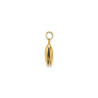 3D Mussel Shell Pendant (14K)