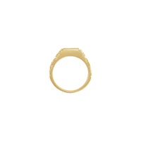 Nugget Square Signet Ring