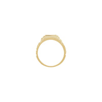 Nugget Square Signet Ring