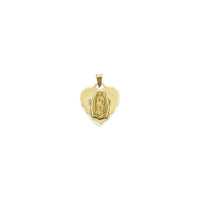 Our Lady of Guadalupe Heart Pendant (14K)