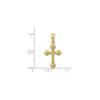 Passion Cross Pendant (14K)