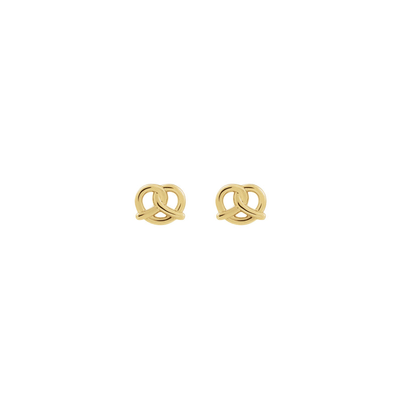 Pretzel Stud Earrings