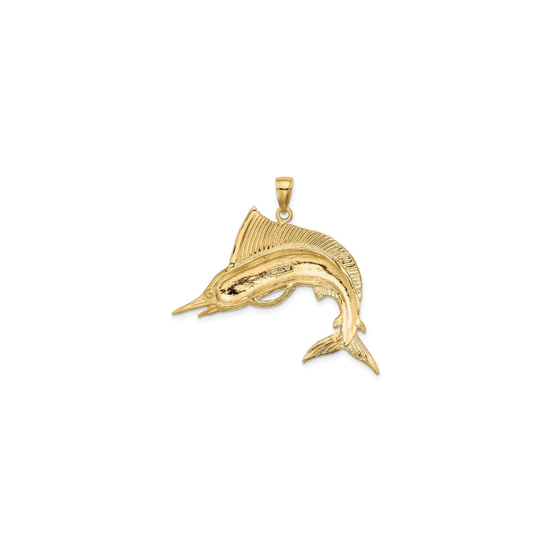 Striped Marlin Pendant (14K)