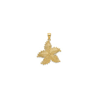 Textured Starfish Pendant (14K)