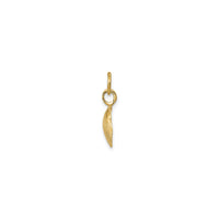 Textured and Soft Seashell Pendant (14K)