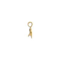 Tiger Shark Profile Pendant (14K)