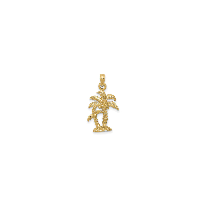 Two Coconut Trees Pendant (14K)